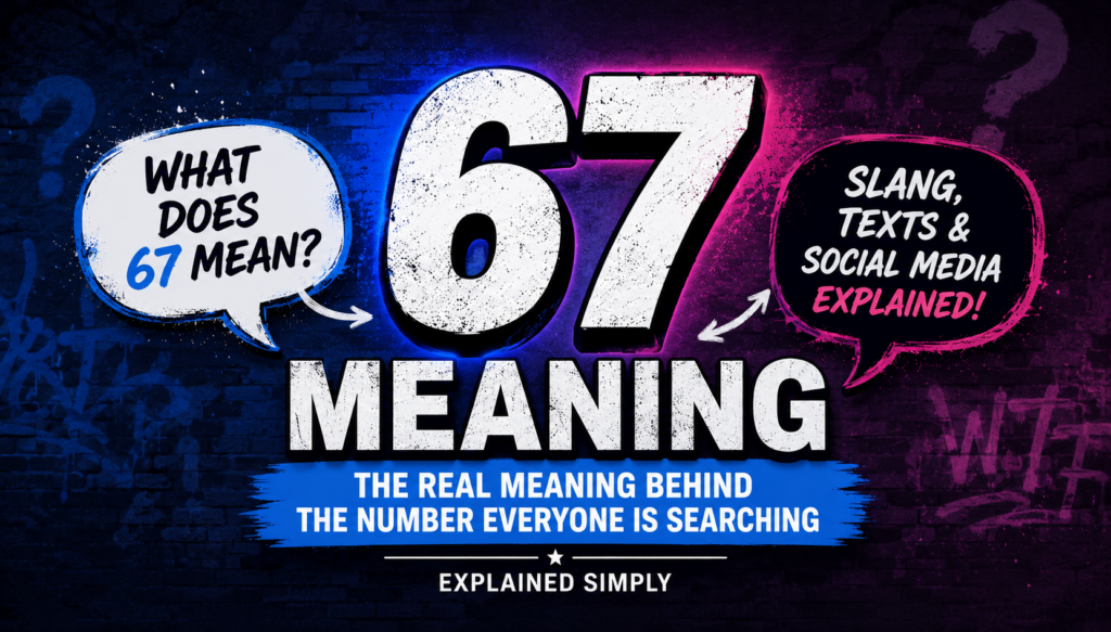 67 meaning
