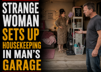 strange woman sets up housekeeping