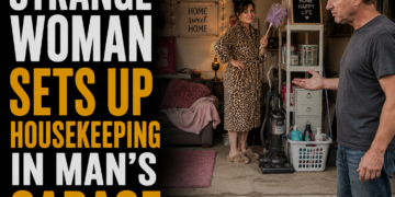 strange woman sets up housekeeping