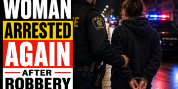 Homeless woman arrested again