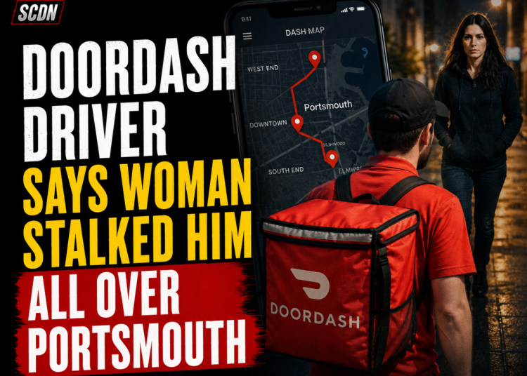doordash driver stalked