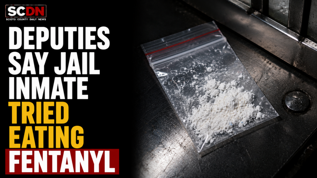 inmate eats fentanyl