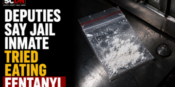inmate eats fentanyl