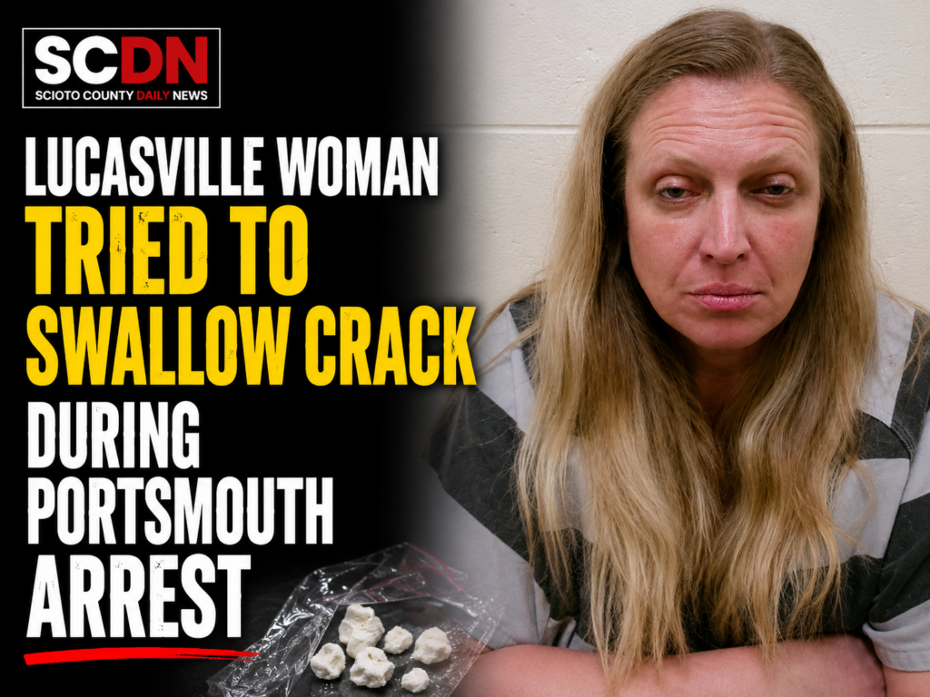 woman tried to swallow crack