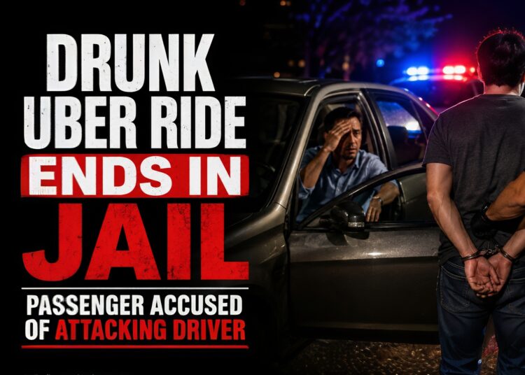 Drunk Uber ride ends with passenger in jail