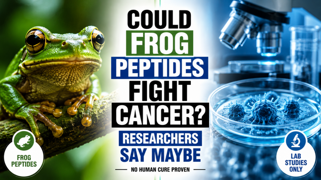 frog peptides fight cancer