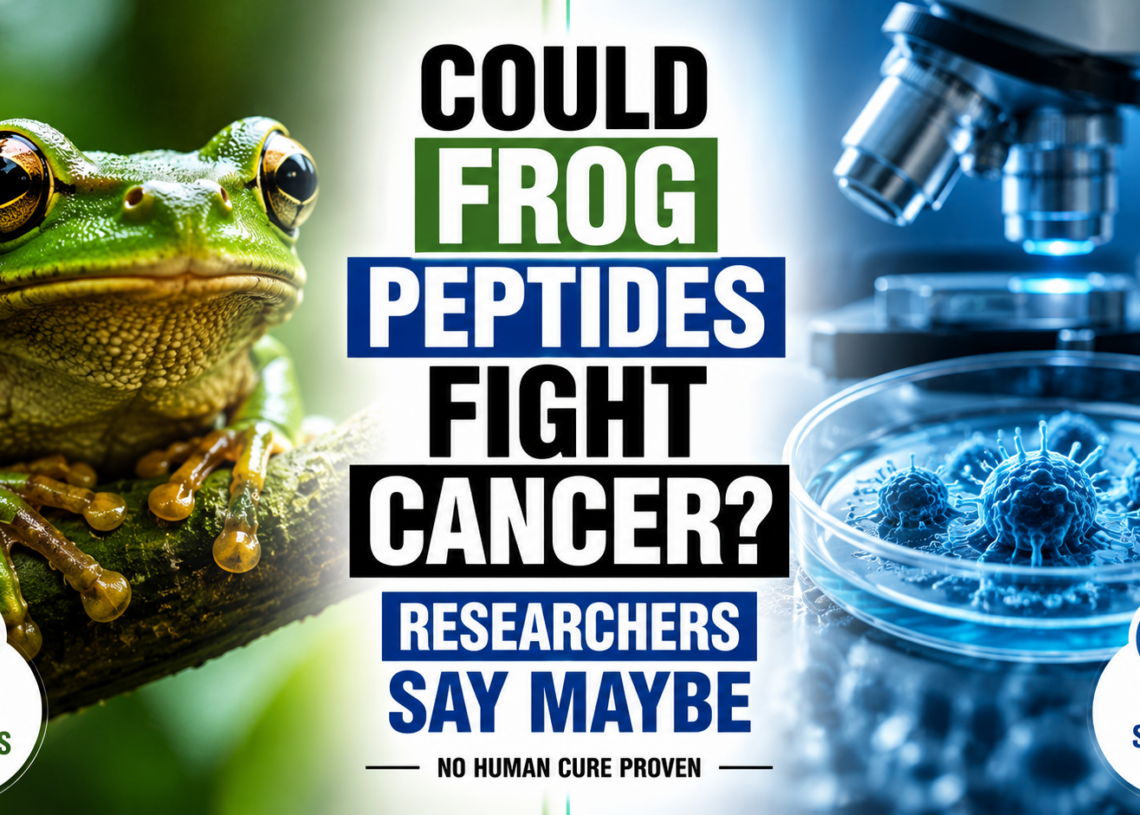 frog peptides fight cancer