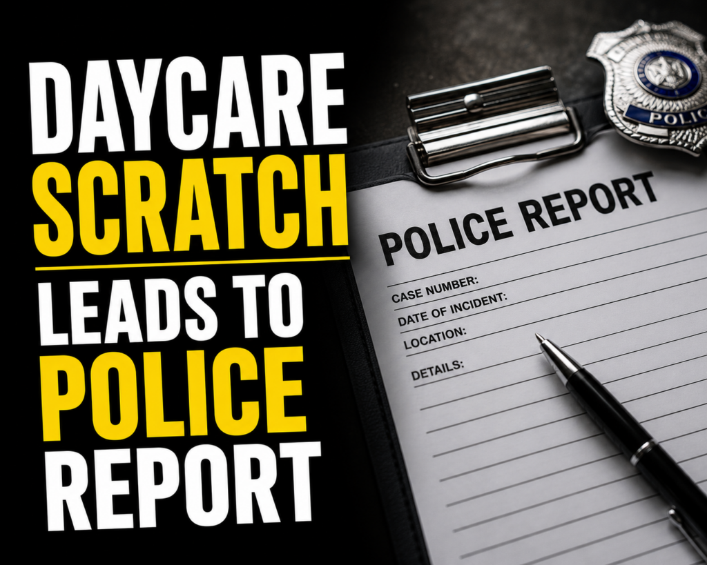 Daycare scratch leads to police report