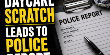 Daycare scratch leads to police report