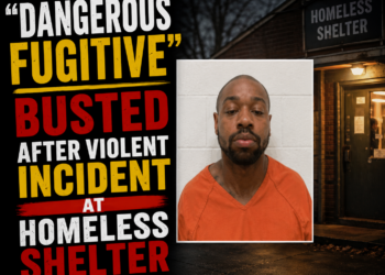 fugitive busted at homeless shelter