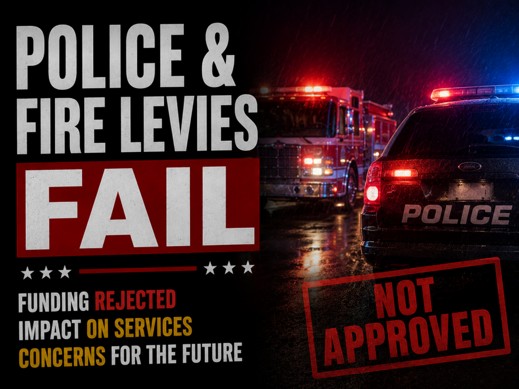 POLICE AND FIRE LEVIES FAIL