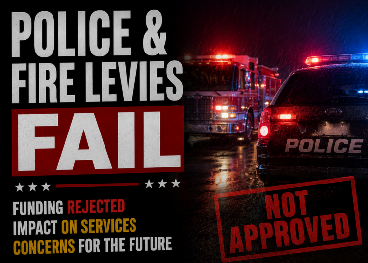POLICE AND FIRE LEVIES FAIL