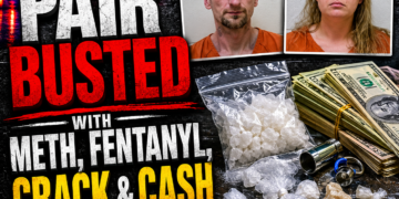 Pair busted with meth & crack