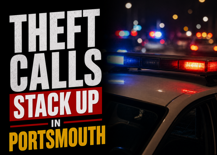 Theft Calls stack up in Portsmouth