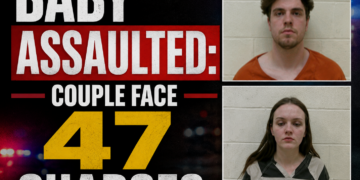 Baby assaulted couple face 47 charges