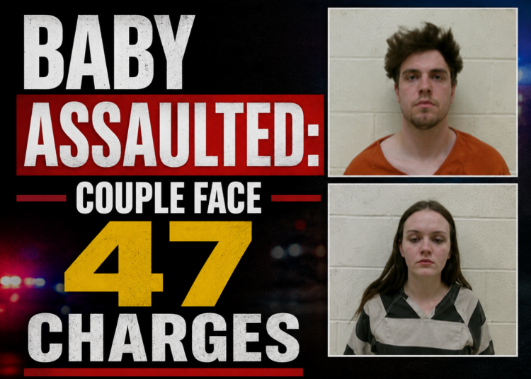 Baby assaulted couple face 47 charges