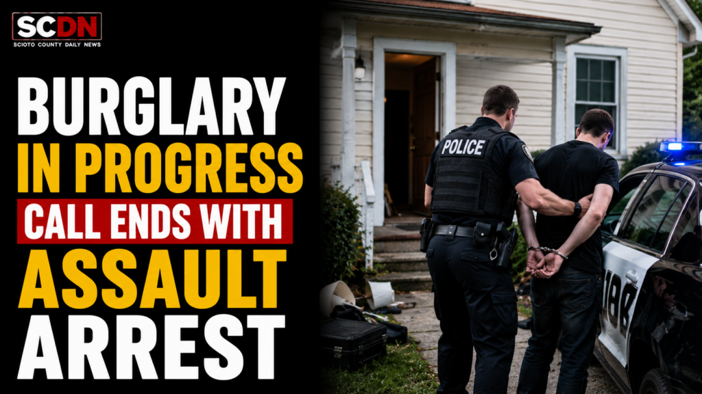 burglary call leads to assault arrest