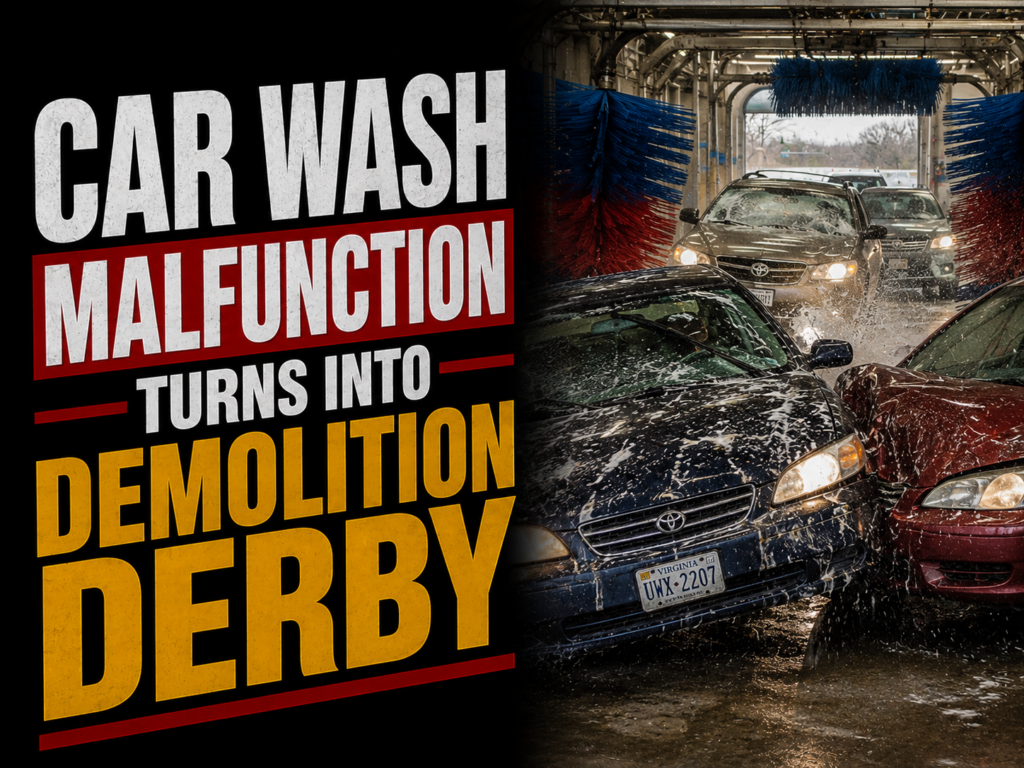 Demolition Derby at Car WAsh