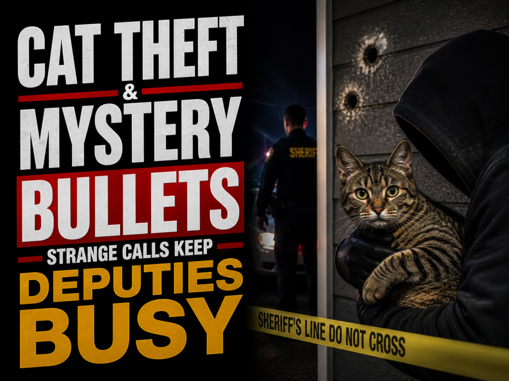 Cat Theft and mystery bullets