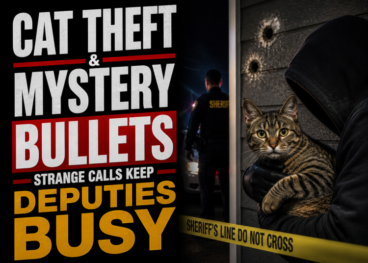 Cat Theft and mystery bullets