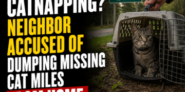 MIssing Cat found miles from home