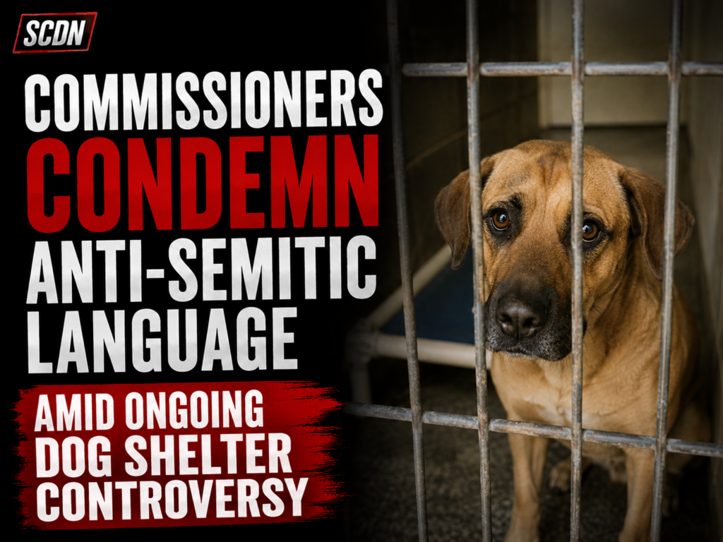 commissioner condemn anti-semitic language