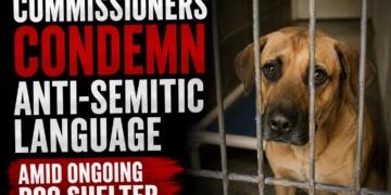 commissioner condemn anti-semitic language