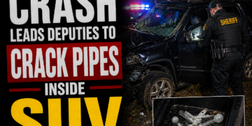 Crash leads to rack pipes