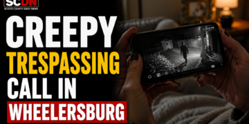 creepy trespassing in wheelersburg