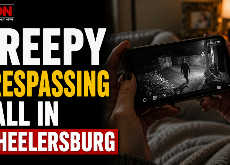 creepy trespassing in wheelersburg