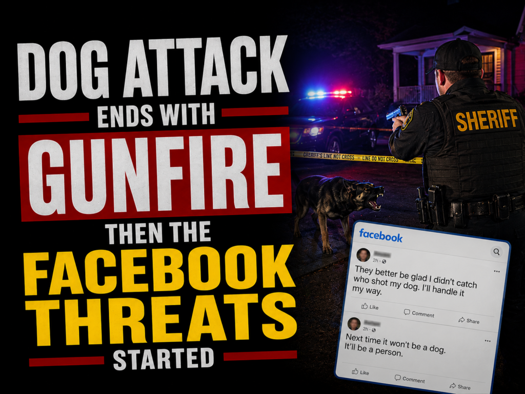 Dog attack ends in gunfire