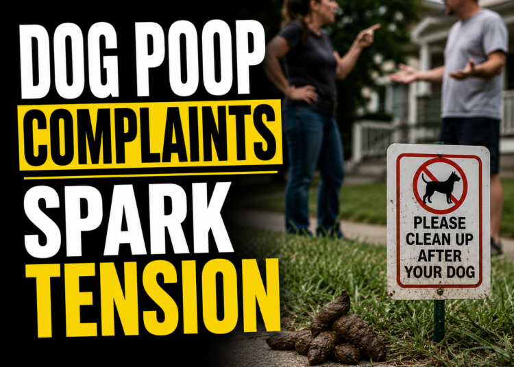 Dog poop complaints spark tension
