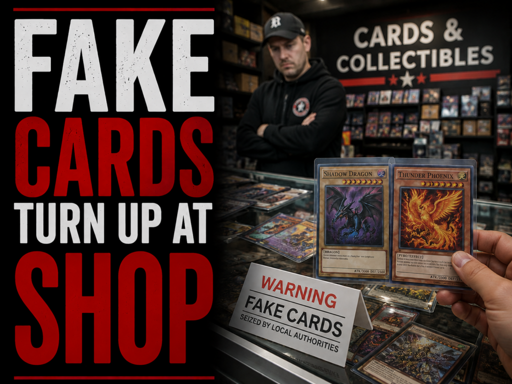 fake cards at Portsmouth shop