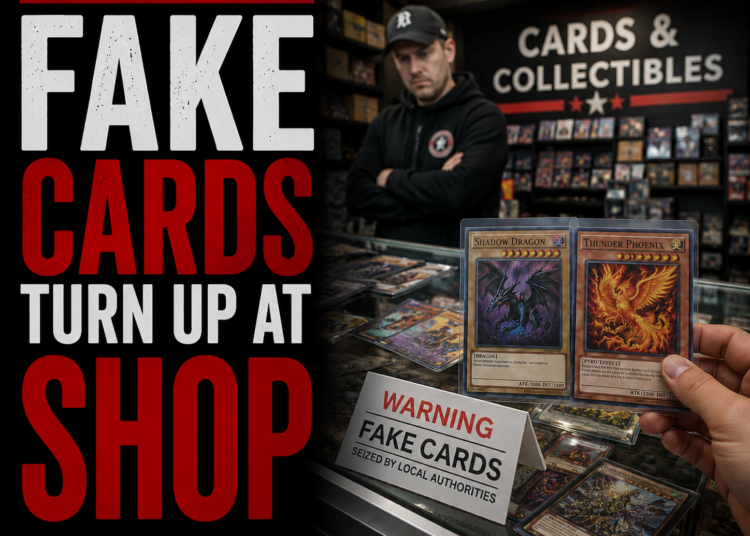 fake cards at Portsmouth shop