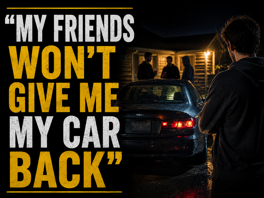 Friends won't give care back