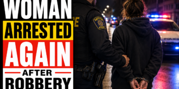Homeless woman arrested again
