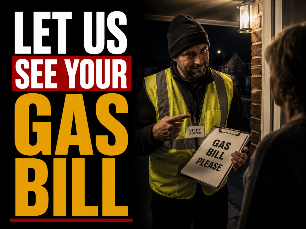 Let us see your gas bill