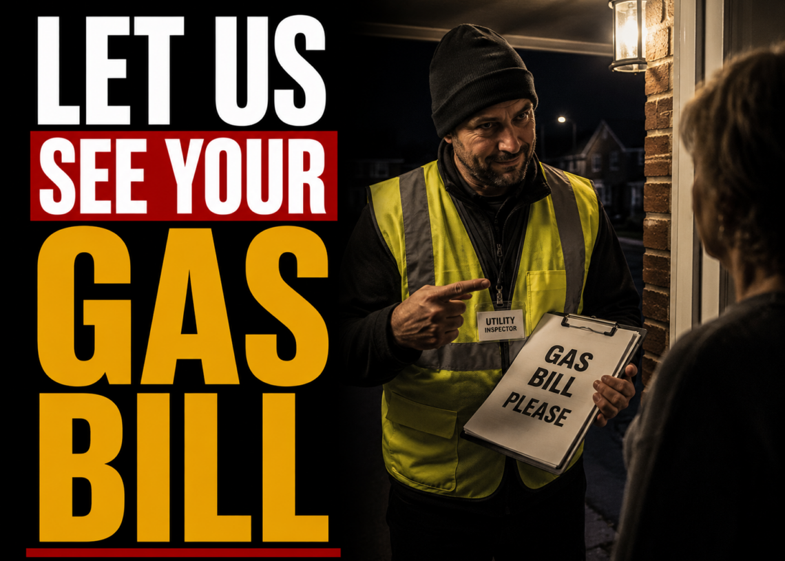 Let us see your gas bill