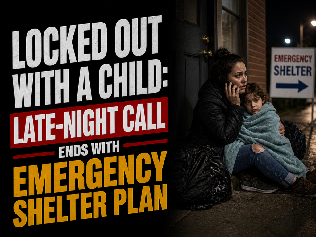 Locked out with a child