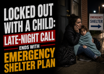 Locked out with a child