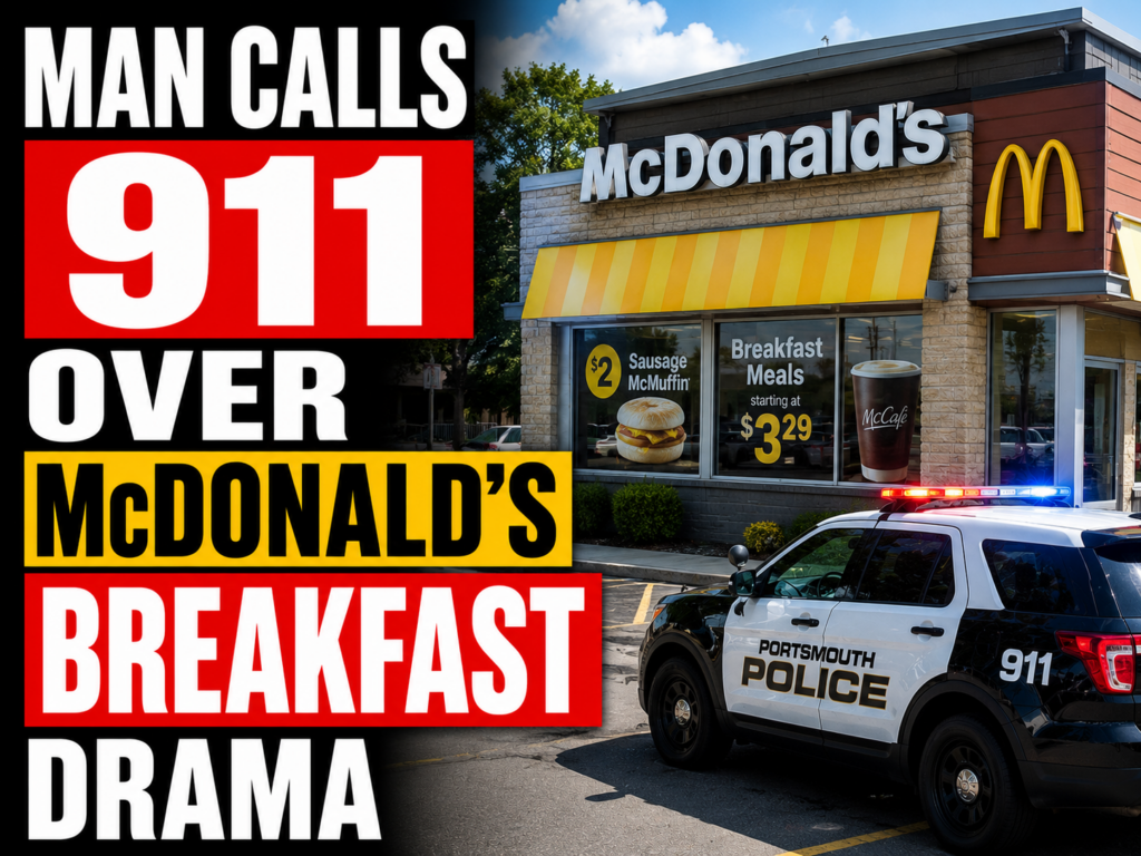 Man calls 911 over McDonald's order