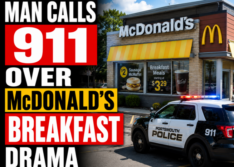 Man calls 911 over McDonald's order