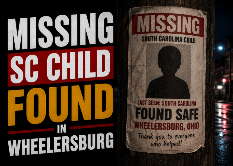 missing child found in wheelersburg