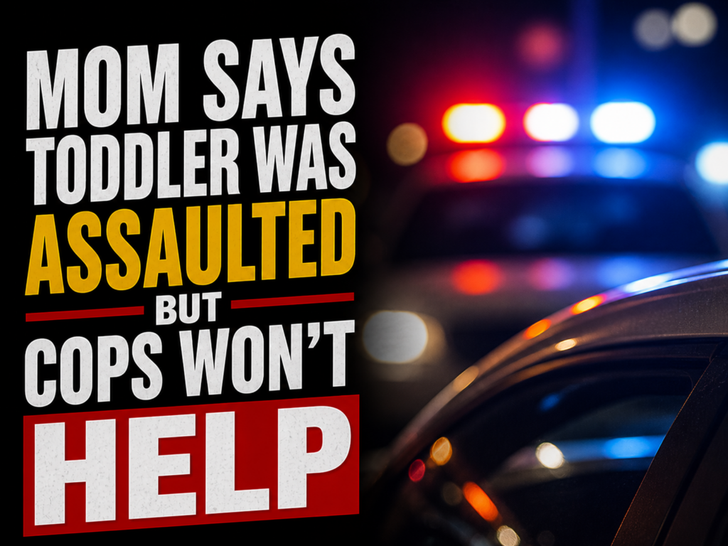 Mom says todder was assaulted but cops won't help