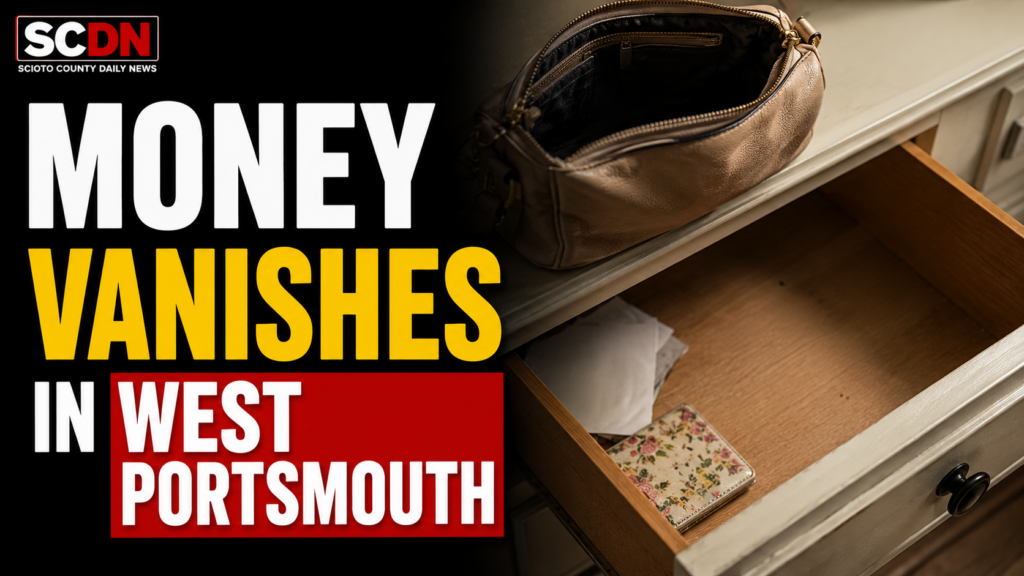 money vanishes in WEst Portsmouth
