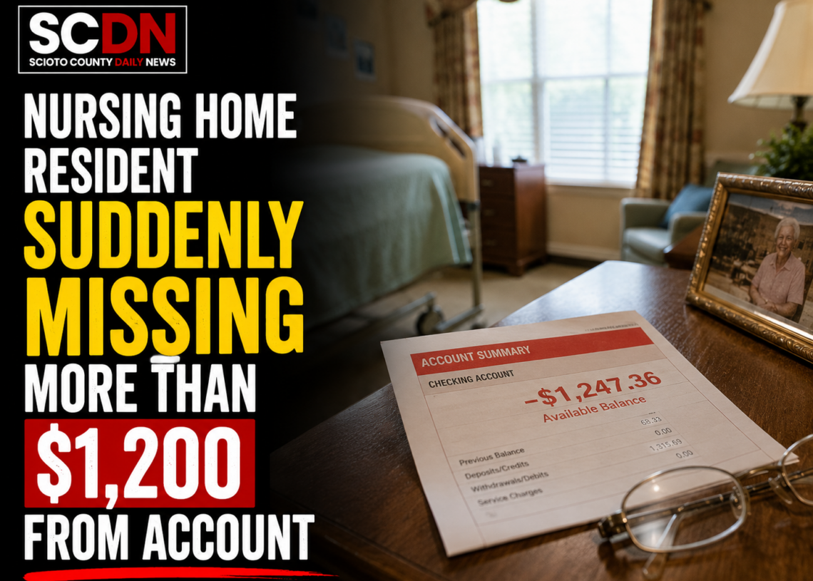Nursing Home resident missing money