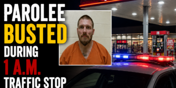 parolee busted at speedway