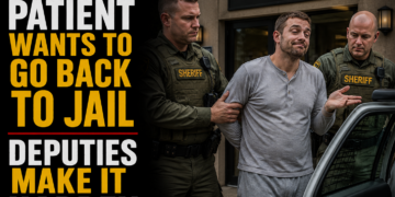 rehab patient wants to go back to jail
