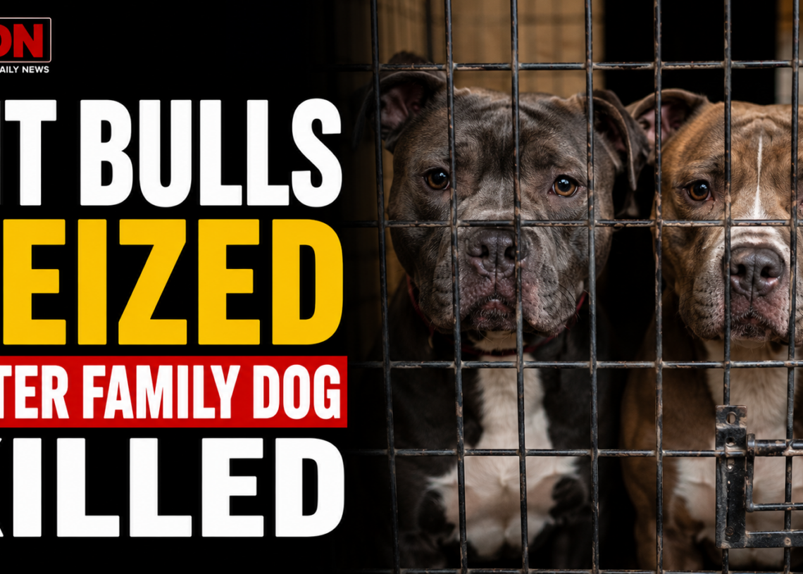 Pit bulls seized after attack