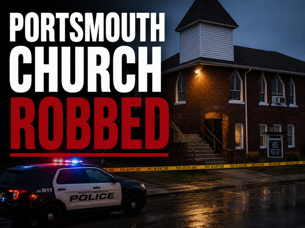 church robbed